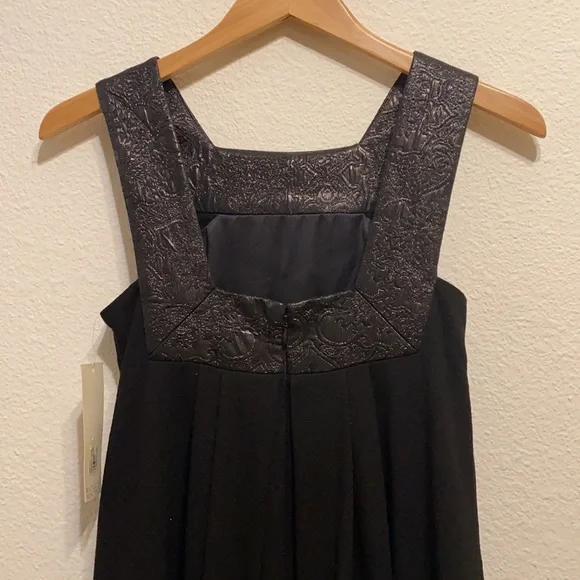 NWT Badgley Mischka wool shift dress size 0 - Picture 7 of 9